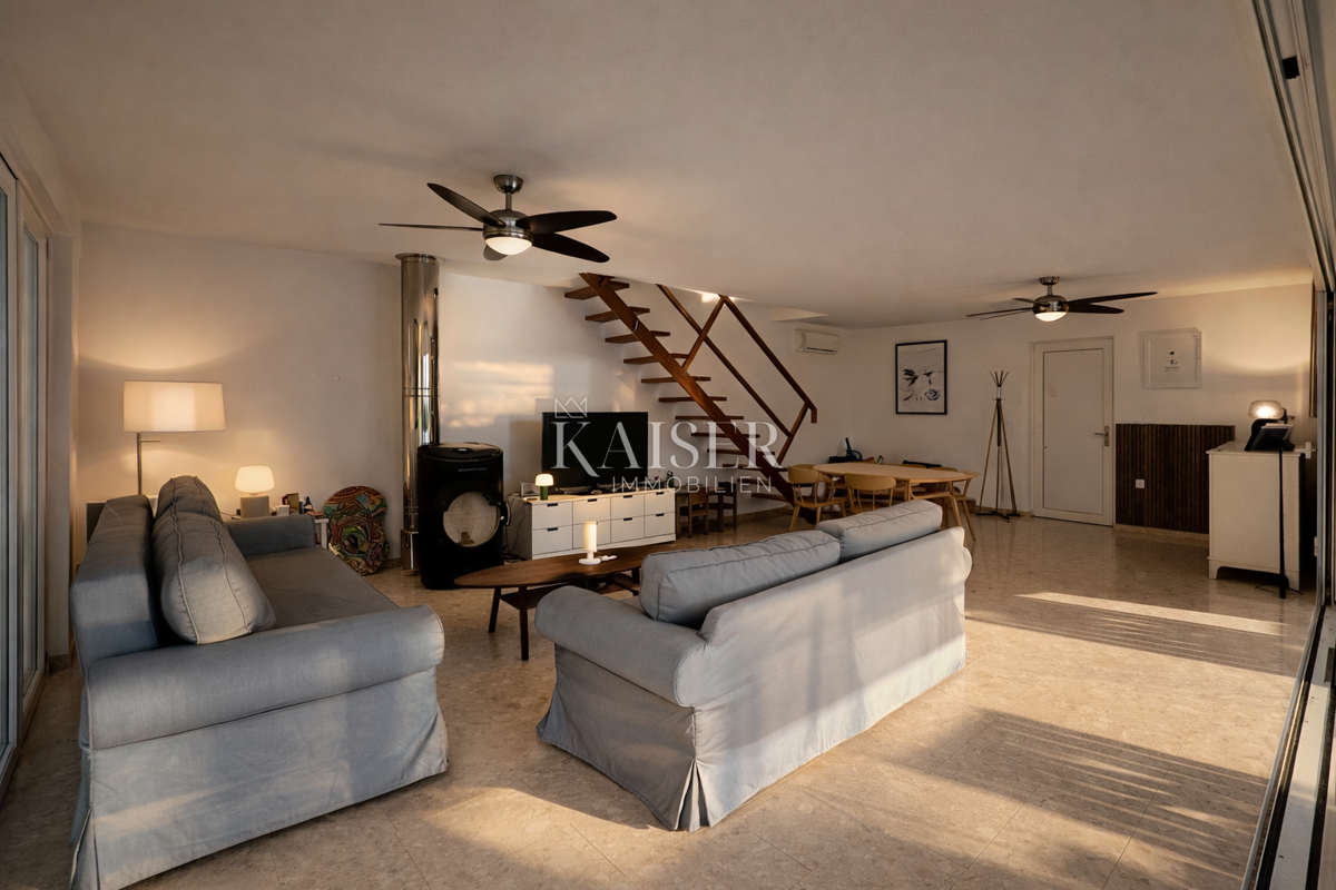 Pag, Potočnica - Villa familiare con piscina e splendida vista a 100 m dalla spiaggia