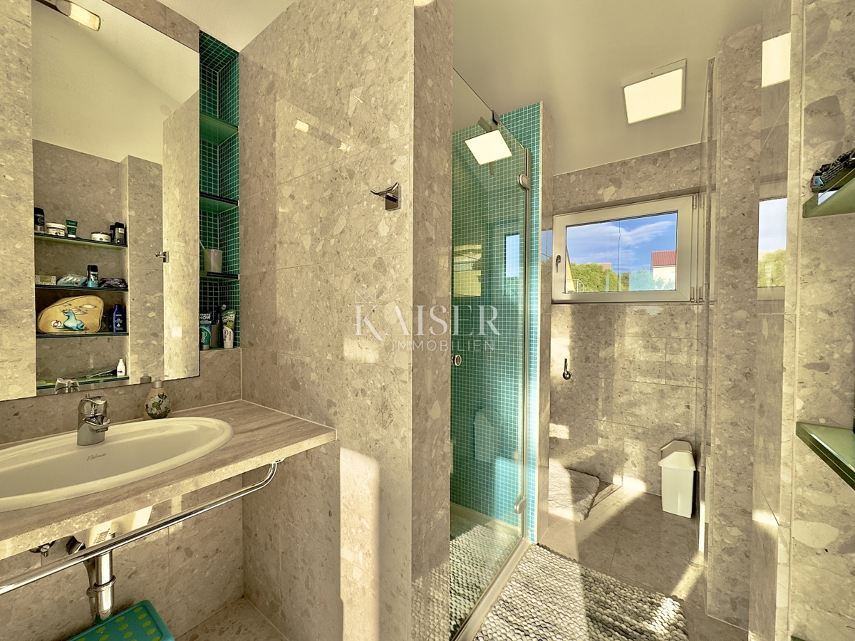 Pag, Potočnica - Villa familiare con piscina e splendida vista a 100 m dalla spiaggia