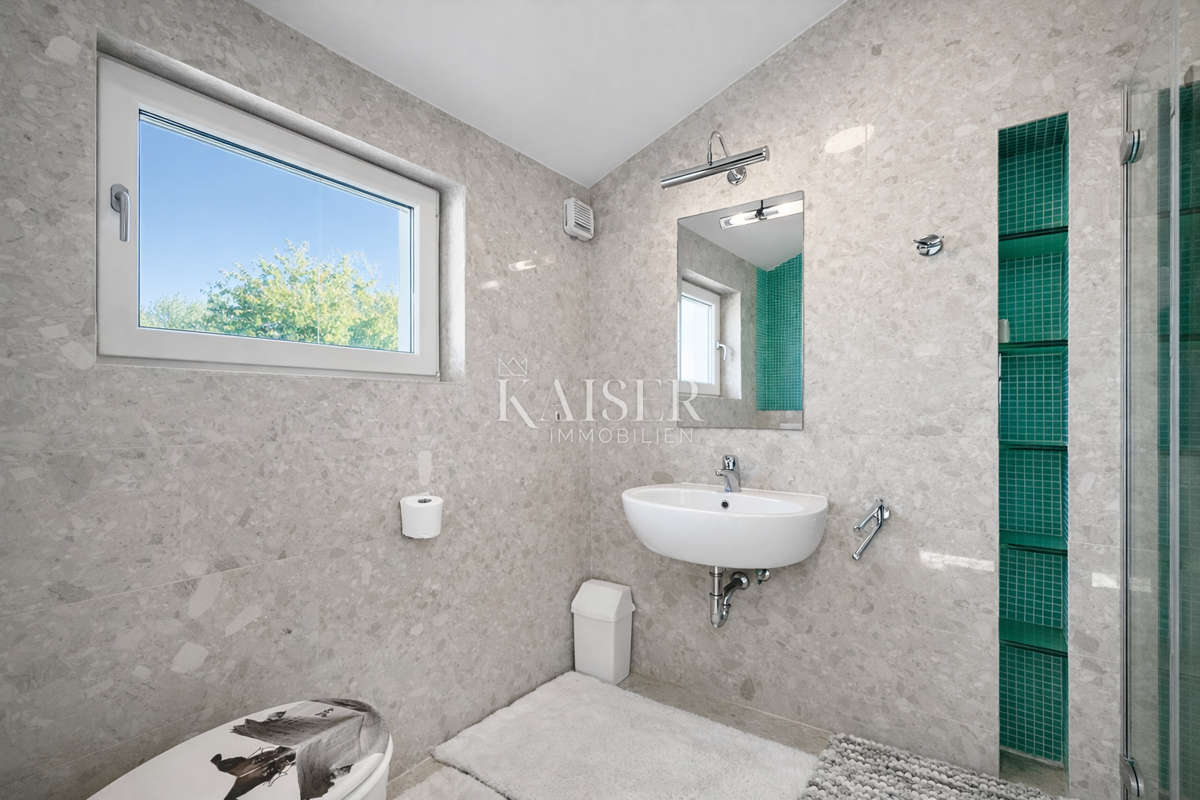 Pag, Potočnica - Villa familiare con piscina e splendida vista a 100 m dalla spiaggia