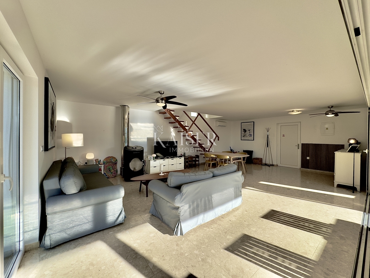 Pag, Potočnica - Villa familiare con piscina e splendida vista a 100 m dalla spiaggia