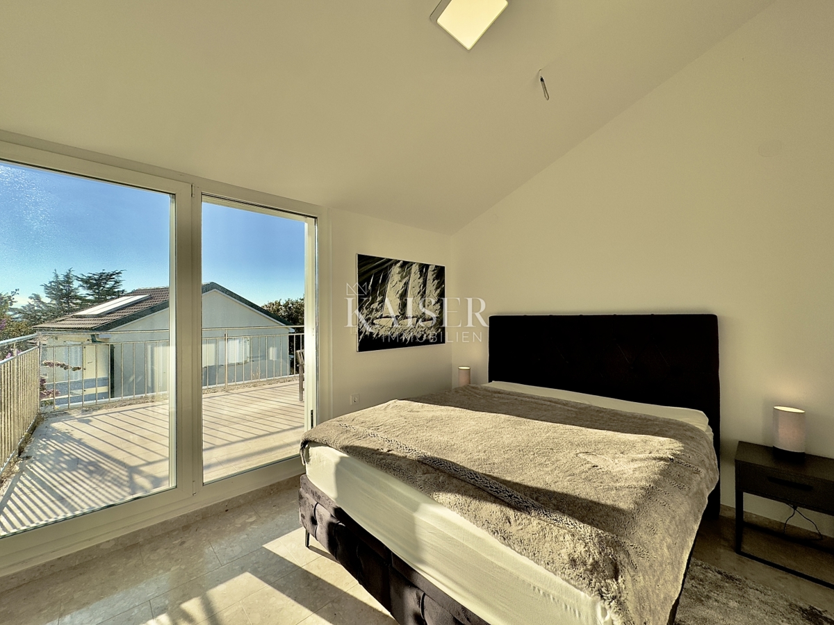 Pag, Potočnica - Villa familiare con piscina e splendida vista a 100 m dalla spiaggia