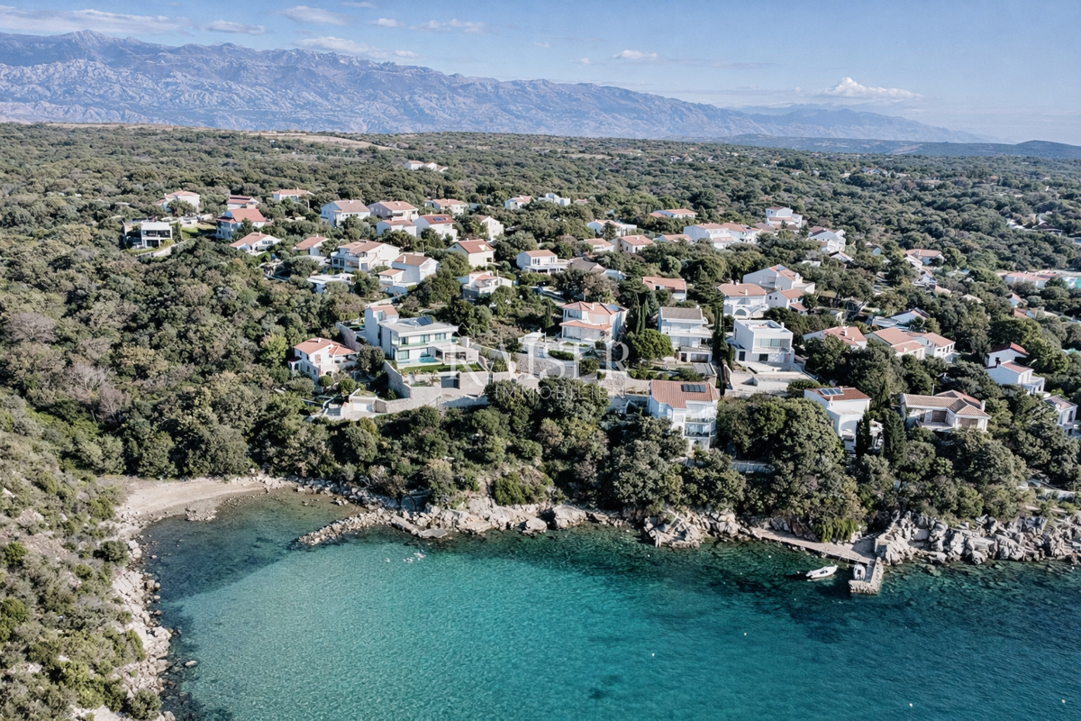 Pag, Potočnica - Villa familiare con piscina e splendida vista a 100 m dalla spiaggia