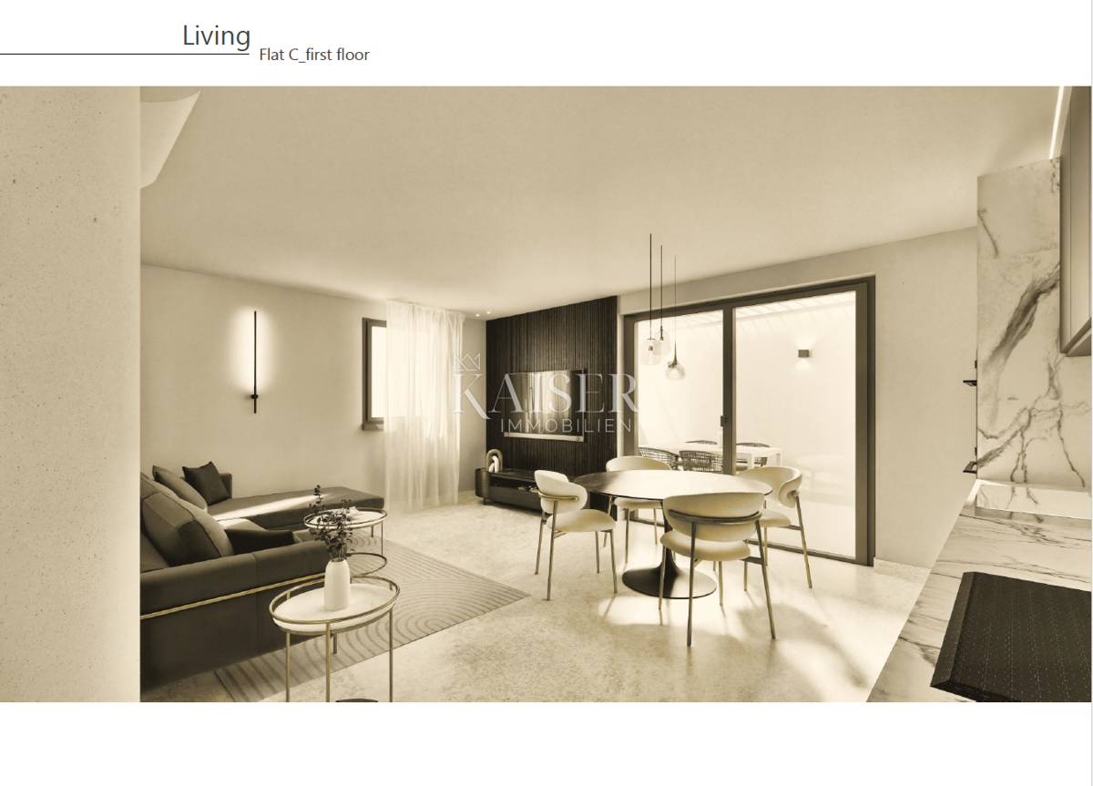 Istria, Cittanova - appartamento di lusso nel centro di Cittanova, 74m2, posizione privilegiata