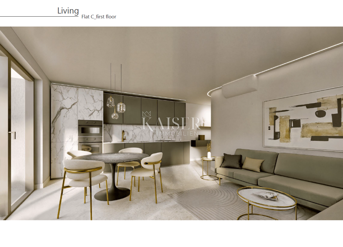 Istria, Cittanova - appartamento di lusso nel centro di Cittanova, 74m2, posizione privilegiata