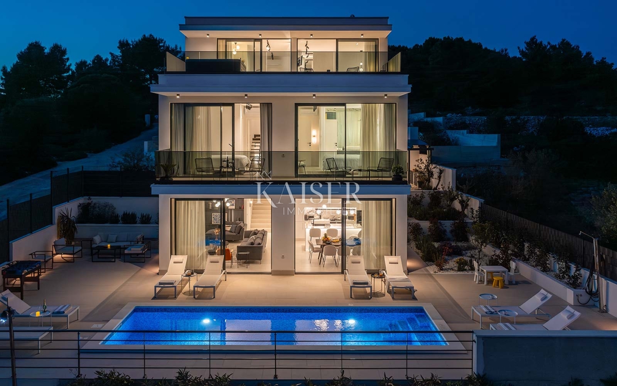 Villa esclusiva vista mare Okrug Gornji