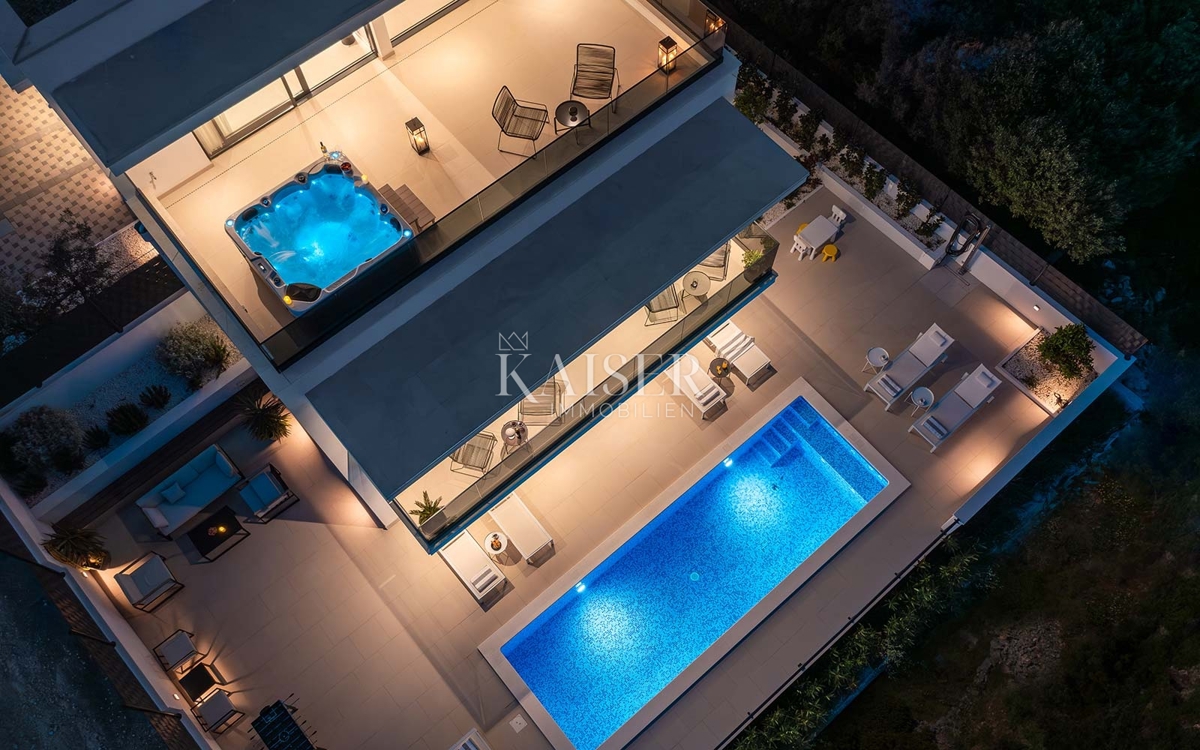 Villa esclusiva vista mare Okrug Gornji