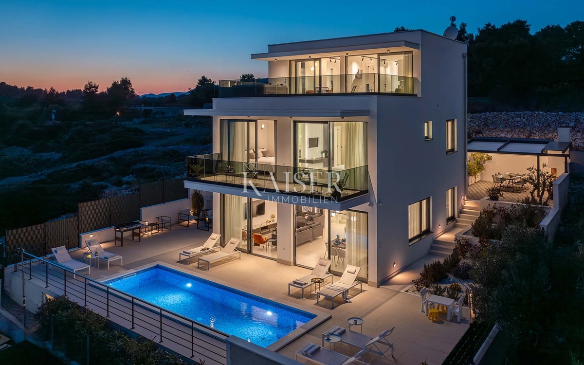 Villa esclusiva vista mare Okrug Gornji