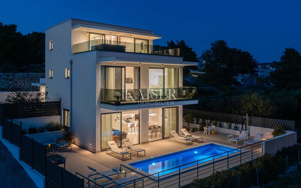 Villa esclusiva vista mare Okrug Gornji