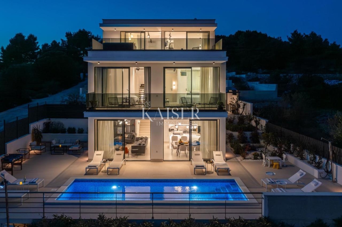 Villa esclusiva vista mare Okrug Gornji