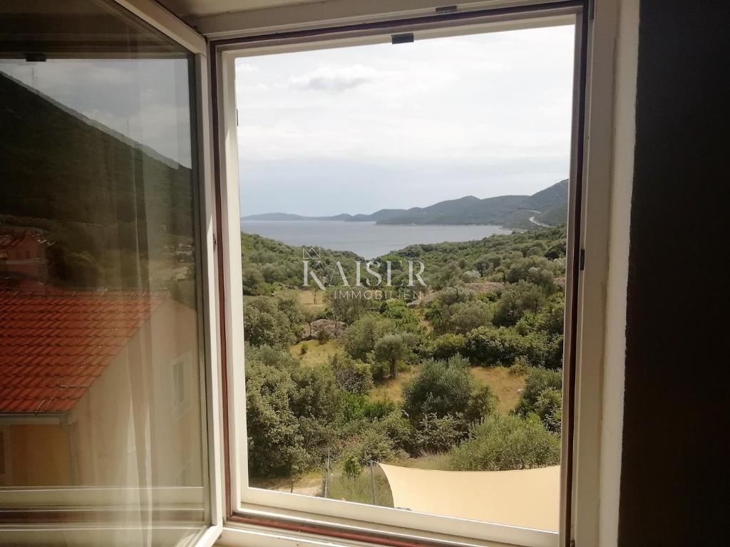 Isola di Lussino, Sv.Jakov, appartamento 71 m2 con vista mare