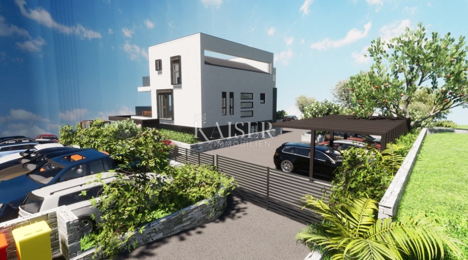 Krk, Punat - splendido appartamento duplex 126m2, vista mare