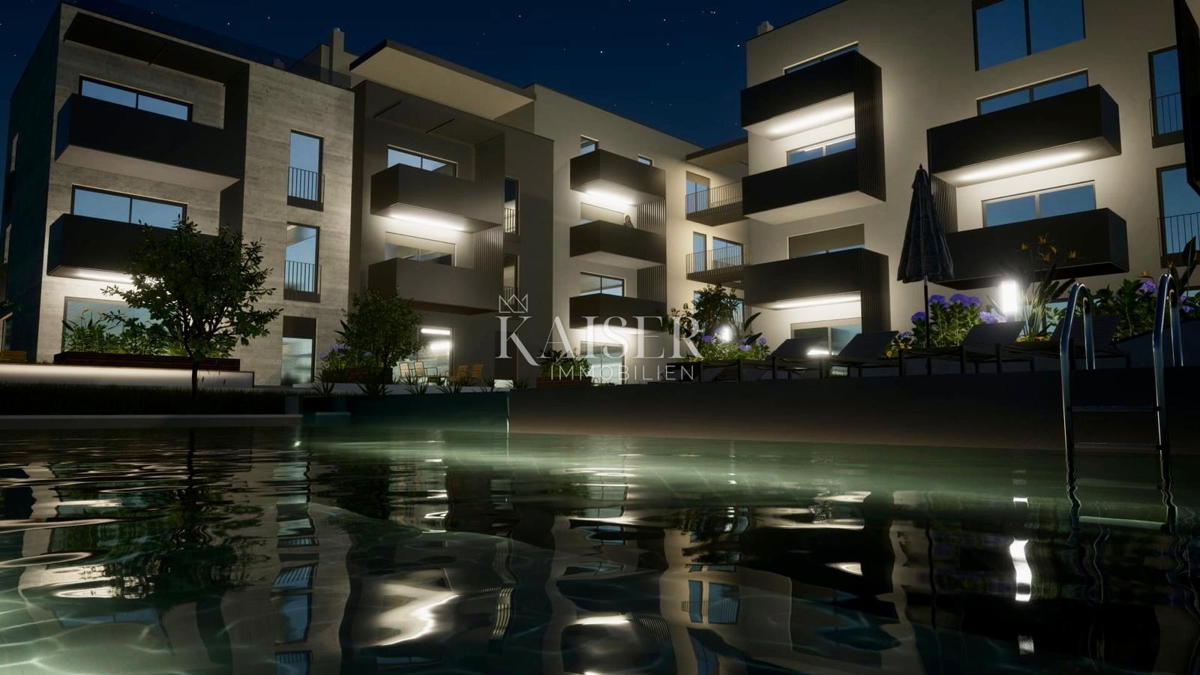 Istria - Parenzo, appartamento con ascensore e piscina, una camera da letto