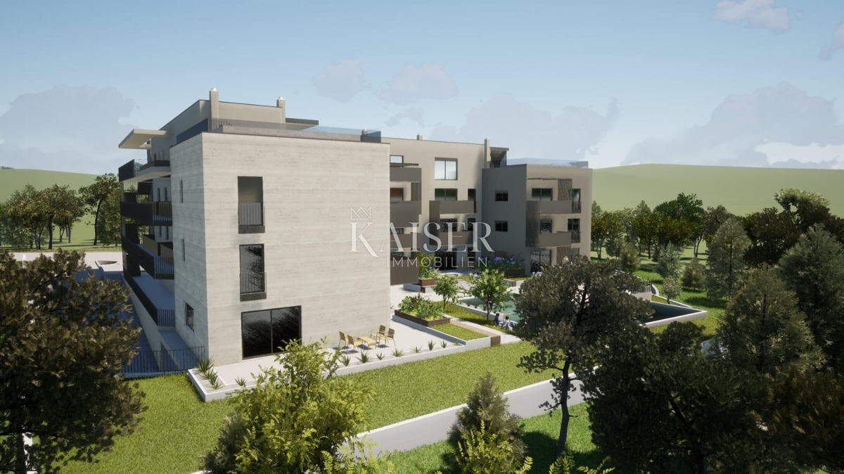 Istria - Parenzo, appartamento con ascensore e piscina, una camera da letto