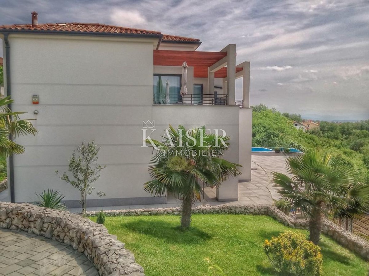 Rijeka, Martinkovac - Lussuosa villa familiare con piscina e vista mare