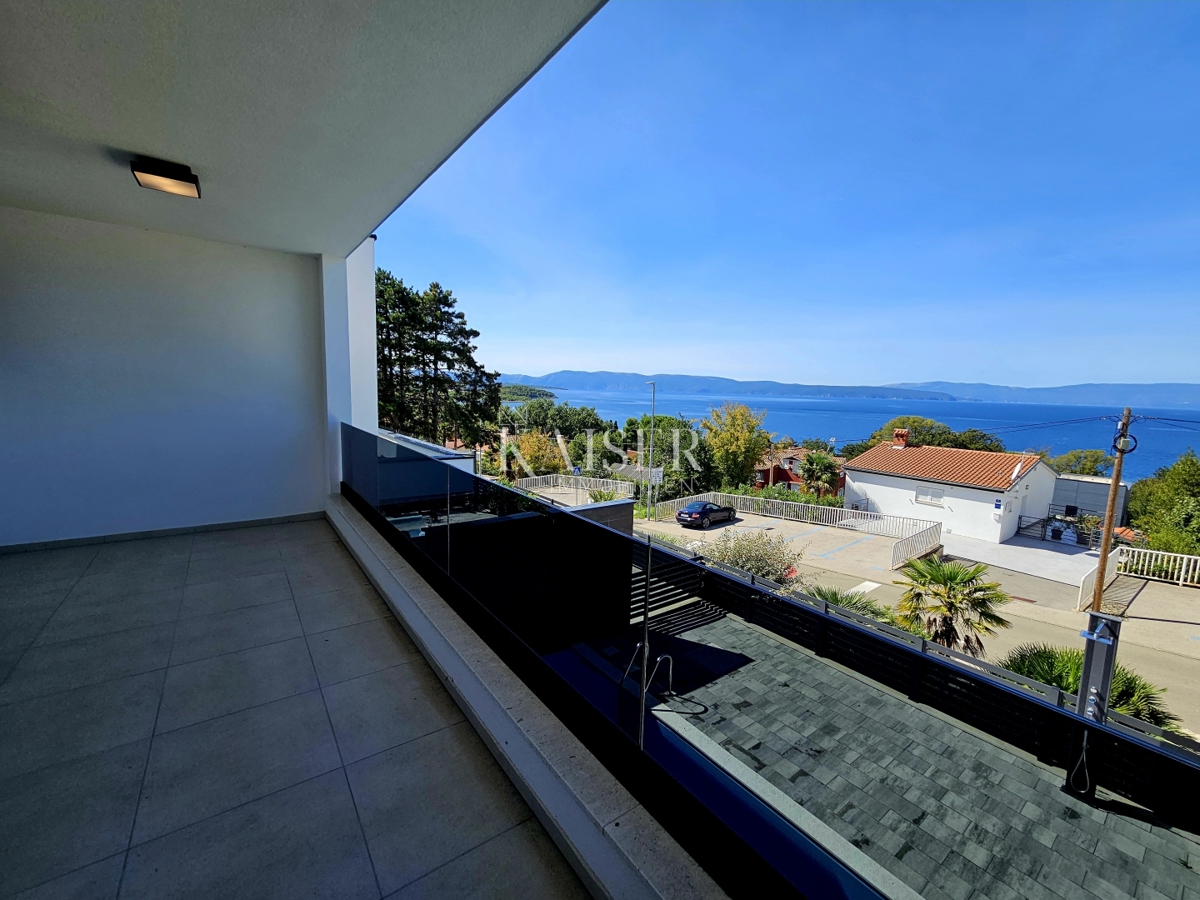 Isola di Krk, Njivice - lussuosa casa bifamiliare vicino al mare