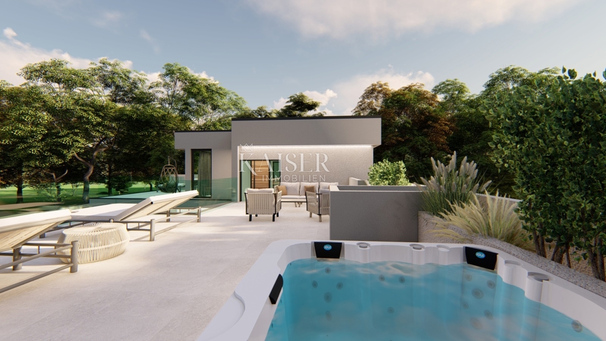 Istria - Svetvinčenat, villa di lusso con vista mare