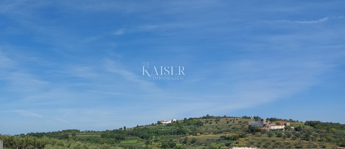 Istria, Momiano, villa con piscina in costruzione