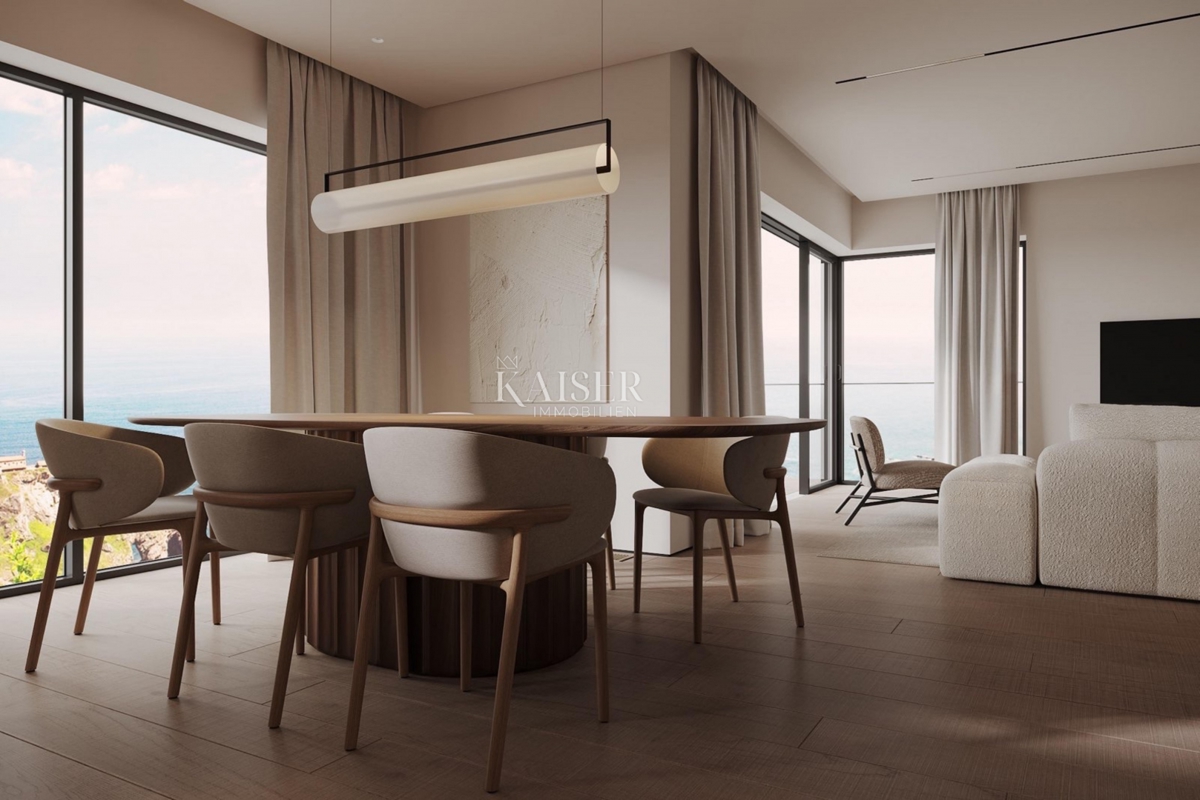 Opatija - Appartamento su tre piani con terrazza sul tetto e vista panoramica (H1A3)