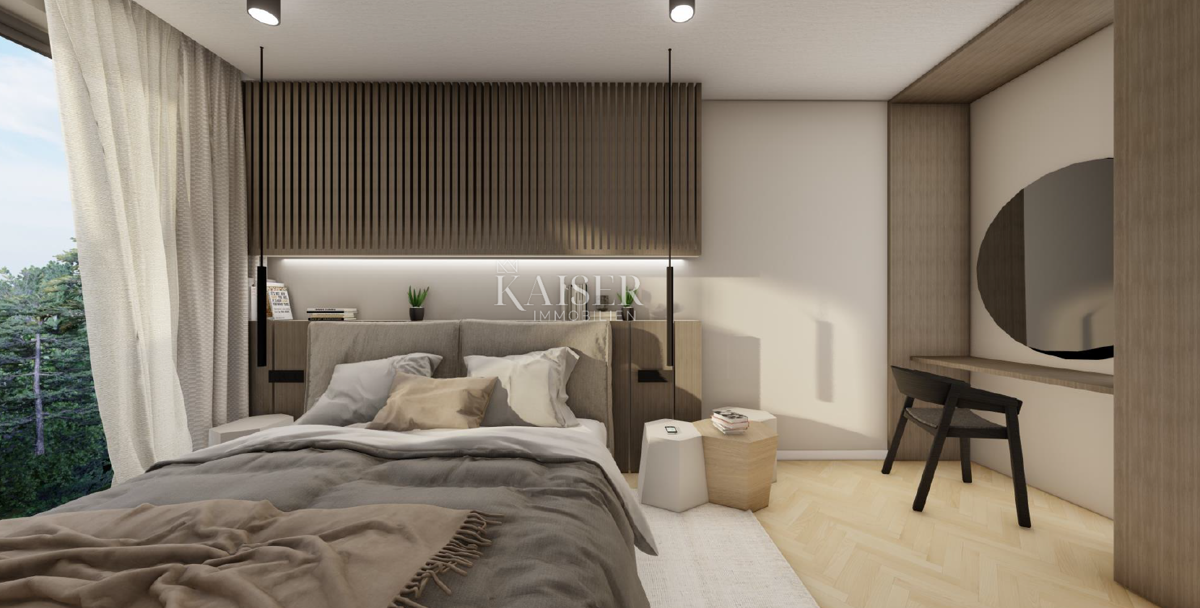 Istria - Parenzo, lussuoso appartamento al piano terra con piscina