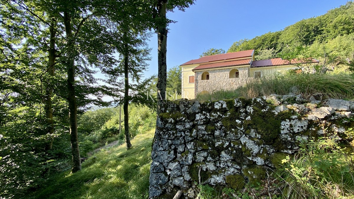 Abbazia, Poklon - Villa nel parco naturale con vista sul mare