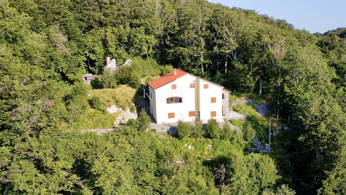 Abbazia, Poklon - Villa nel parco naturale con vista sul mare