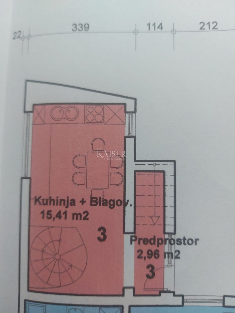 Appartamento Grbci, Rijeka, 145m2