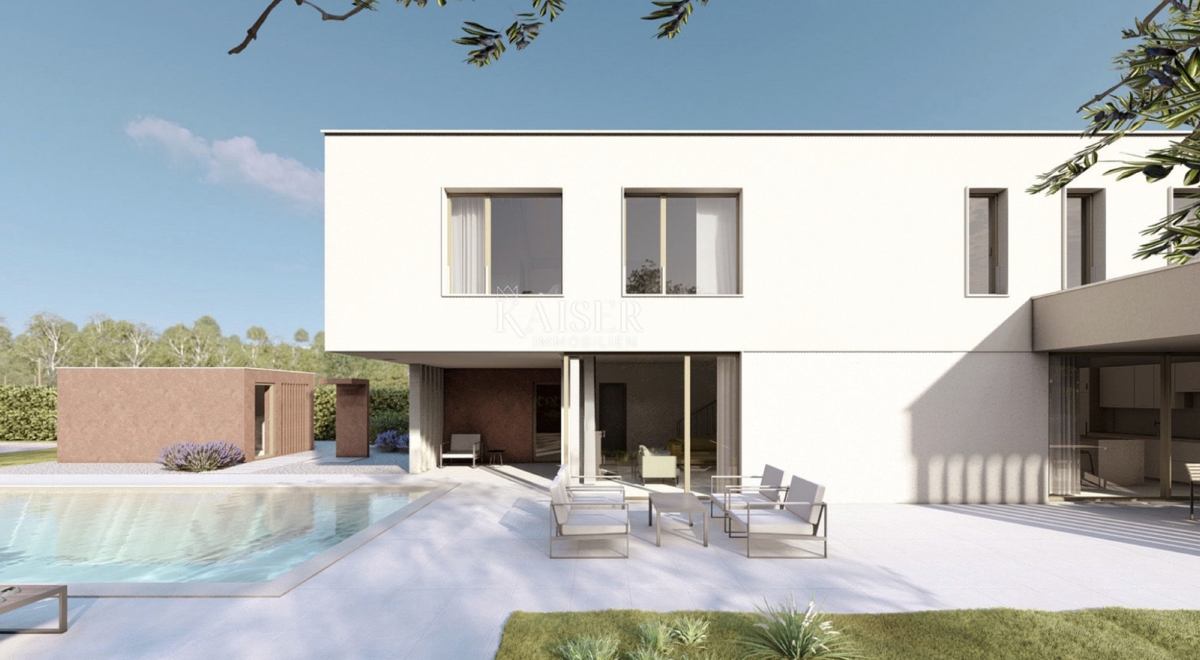 Istria, Labin - villa con piscina di 176 m2 su terreno di 2.710 m2