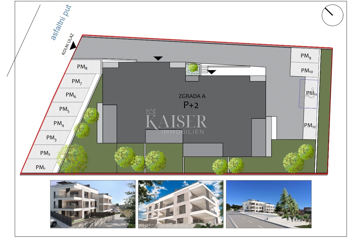 Appartamento Sveti Filip i Jakov, Sveti Filip I Jakov, 85,58m2