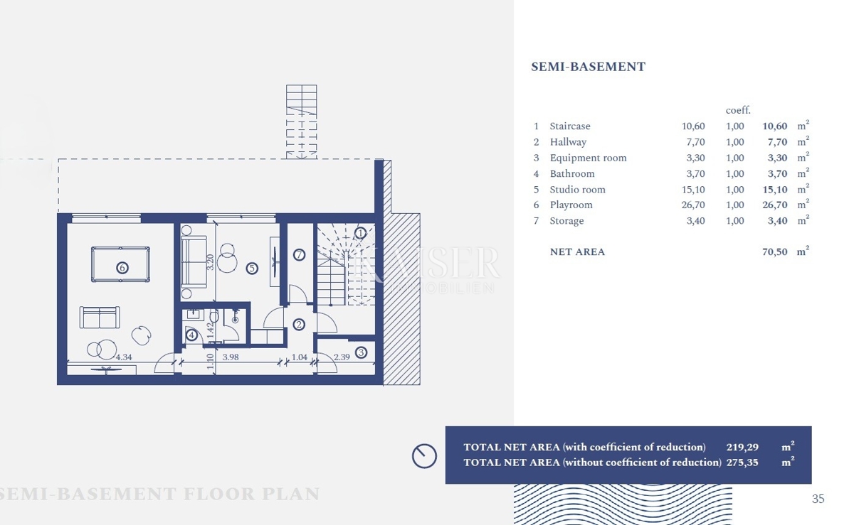 Istria, Umago, Salvore - villa di lusso nel resort, 275m2 - tutti i servizi del resort disponibili