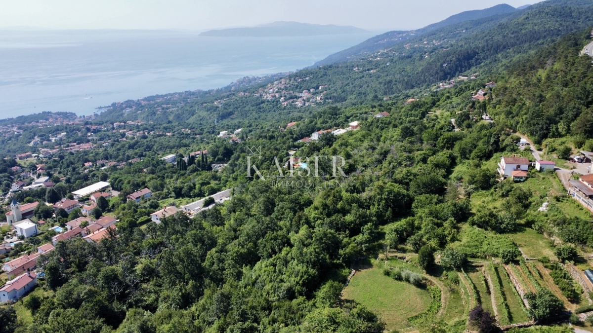 Riviera di Opatija - Terreno unico nella zona T2 per un villaggio turistico, a 7 minuti dal tunnel Učka