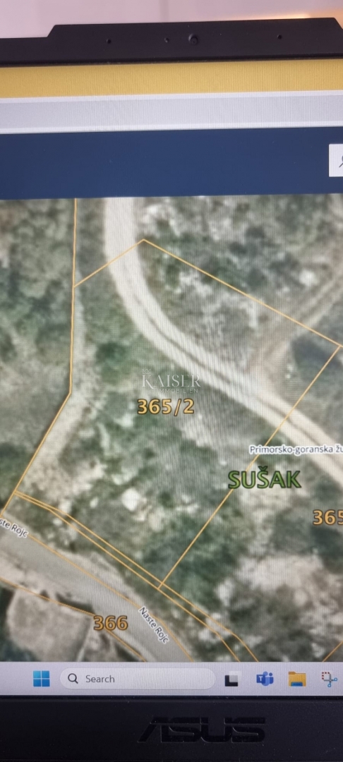 Земля під забудову Trsat, Rijeka, 1.278m2