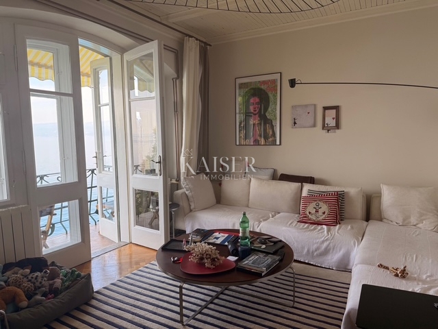 Rijeka, Pećine - Appartamento in prima fila al mare e monolocale nel seminterrato