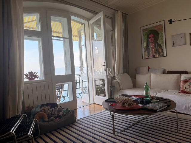 Rijeka, Pećine - Appartamento in prima fila al mare e monolocale nel seminterrato