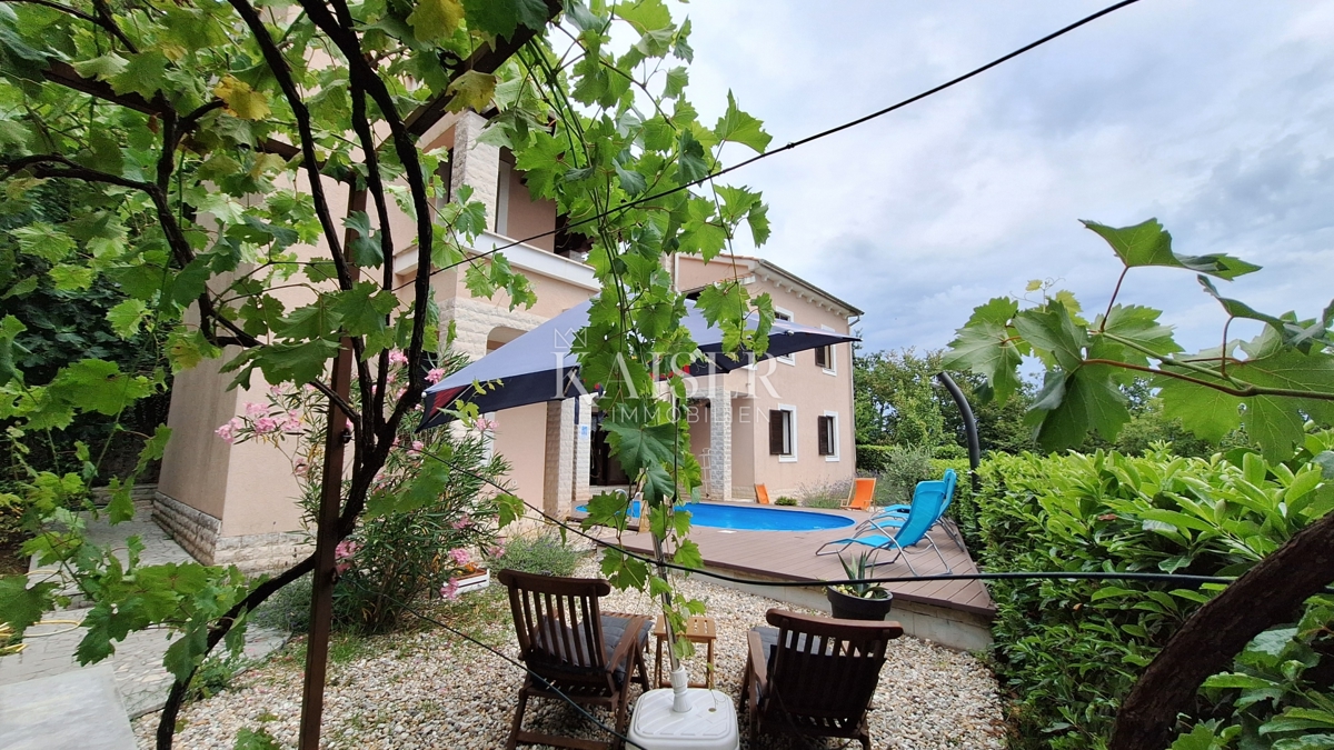 Abbazia, Veprinac, casa familiare con piscina, vista sul Quarnero