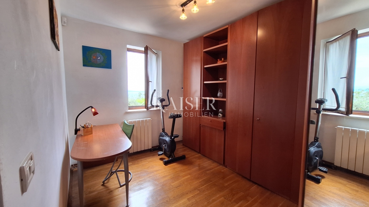 Abbazia, Veprinac, casa familiare con piscina, vista sul Quarnero