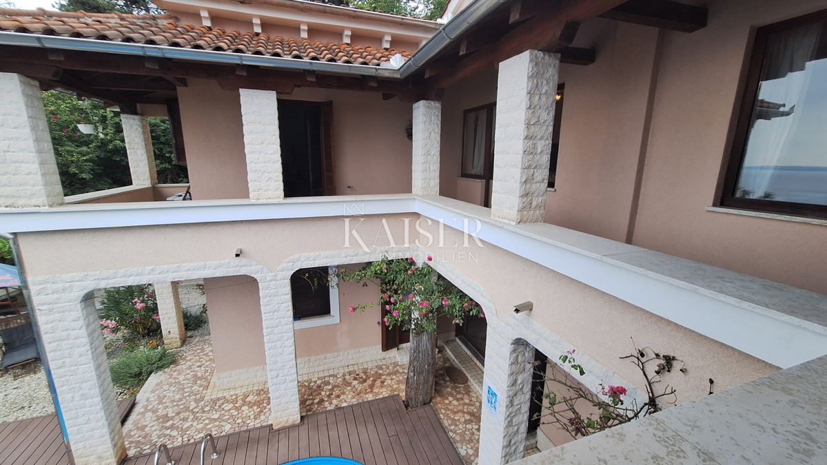 Abbazia, Veprinac, casa familiare con piscina, vista sul Quarnero