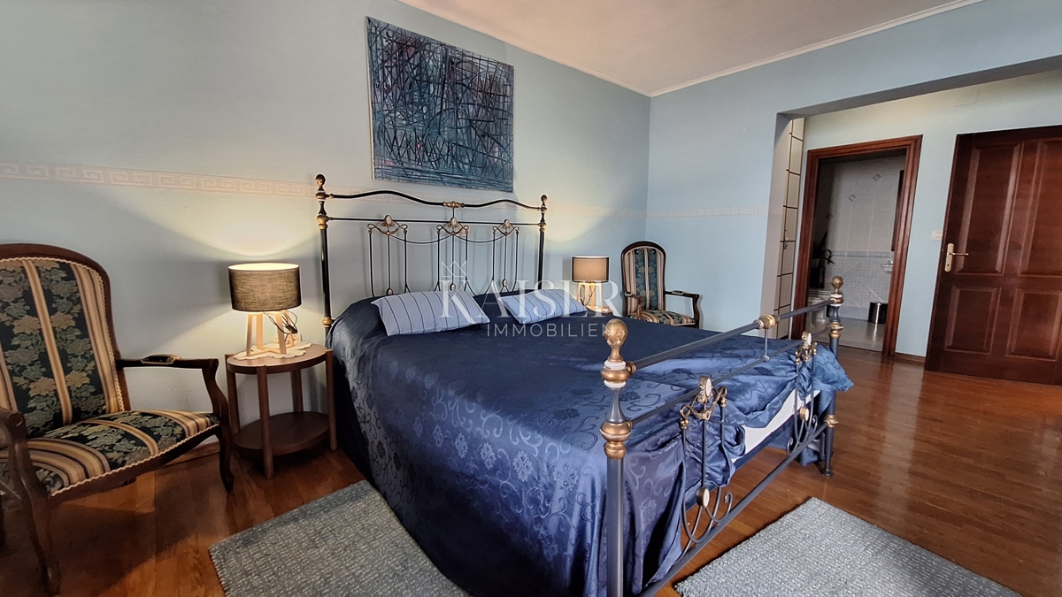 Abbazia, Veprinac, casa familiare con piscina, vista sul Quarnero