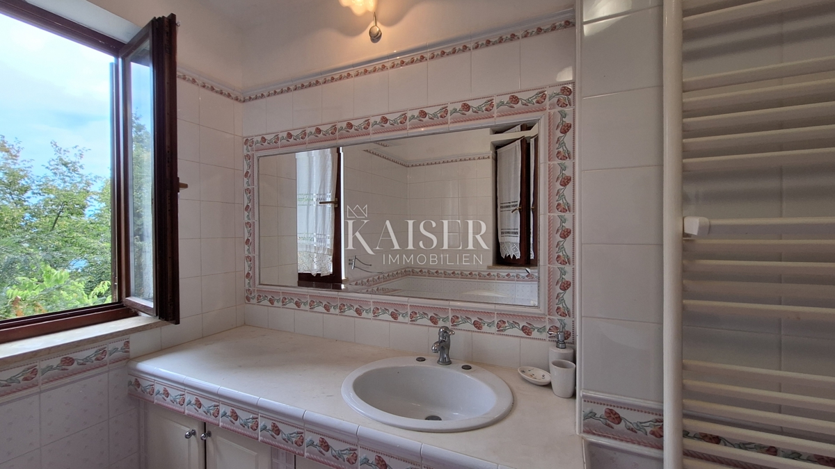 Abbazia, Veprinac, casa familiare con piscina, vista sul Quarnero