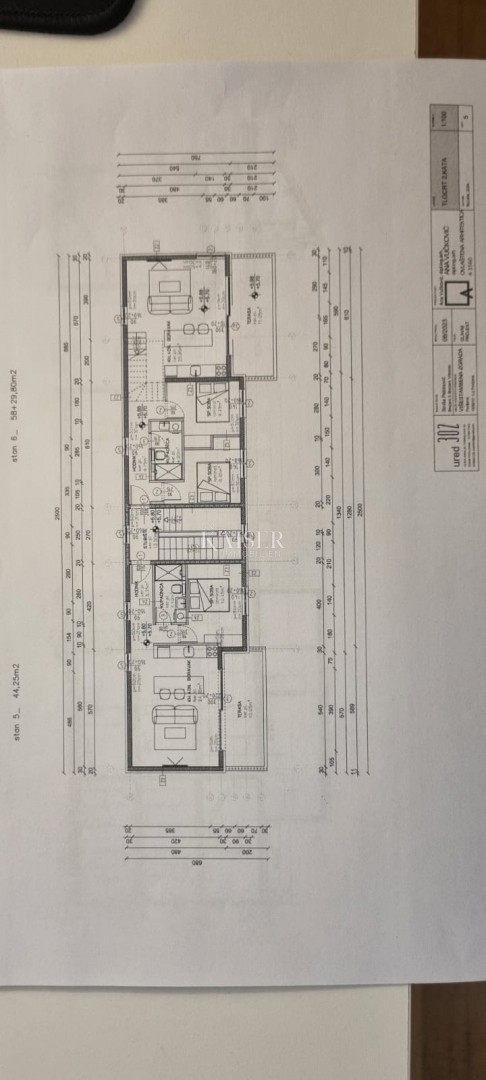 Pag, Povljana - Appartamento S1 in un nuovo edificio di 49,9 m2, vicino alla spiaggia