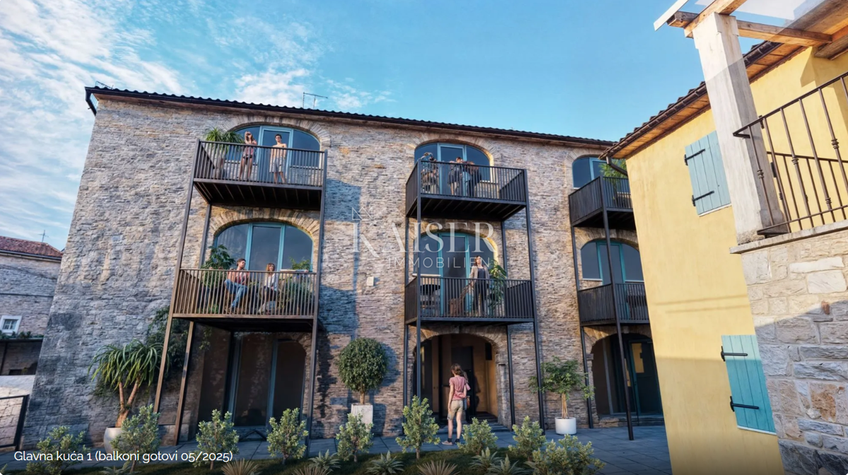 Istria, Buie, dintorni - appartamento 76m2, possibilità di gestione dell'affitto