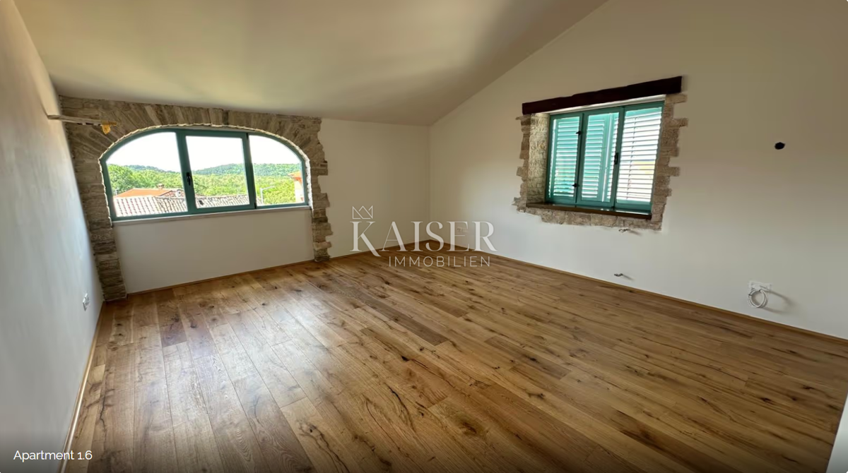 Istria, Buie, dintorni - appartamento 76m2, possibilità di gestione dell'affitto