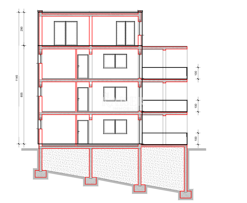 Appartamento Primošten, 78,31m2