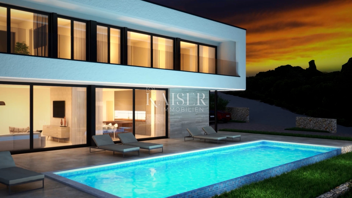 Villa Vrbnik, 264,24m2