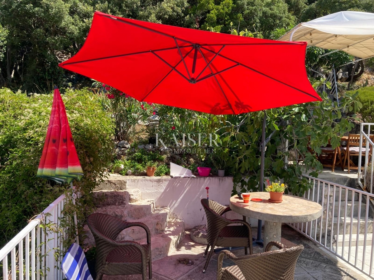 Isola di Cherso - Zaglav - appartamento con vista mare