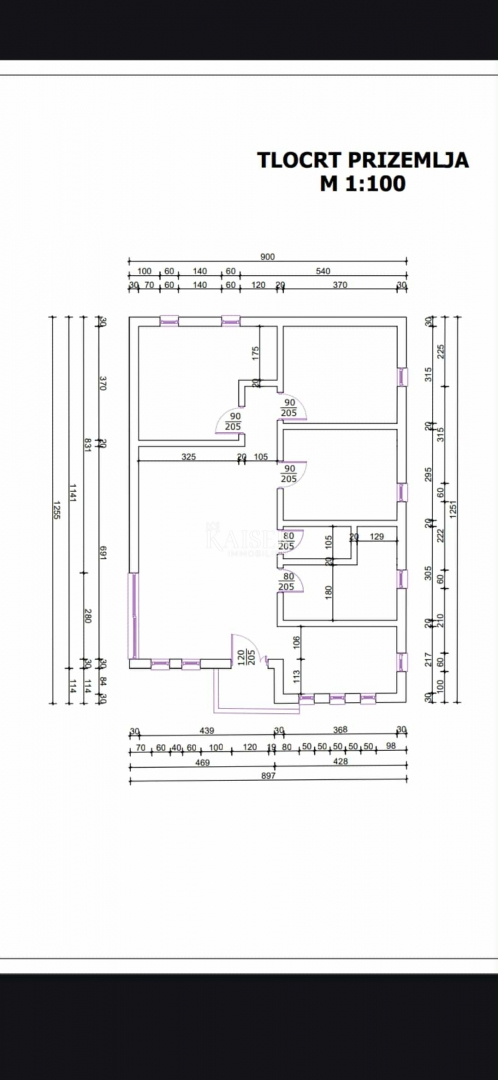 Casa Ninski Stanovi, Nin, 107m2