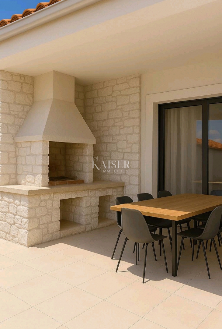 Istria, Kaštelir - moderna casa bifamiliare 