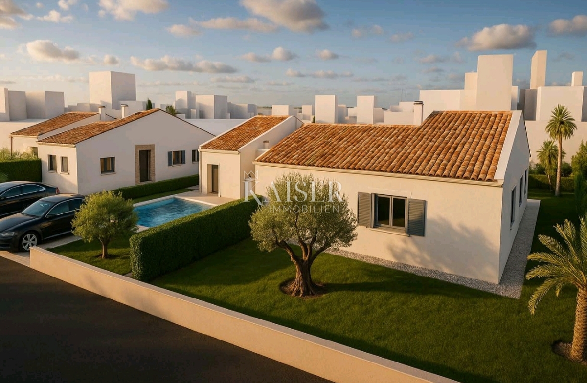 Istria, Kaštelir - moderna casa bifamiliare 