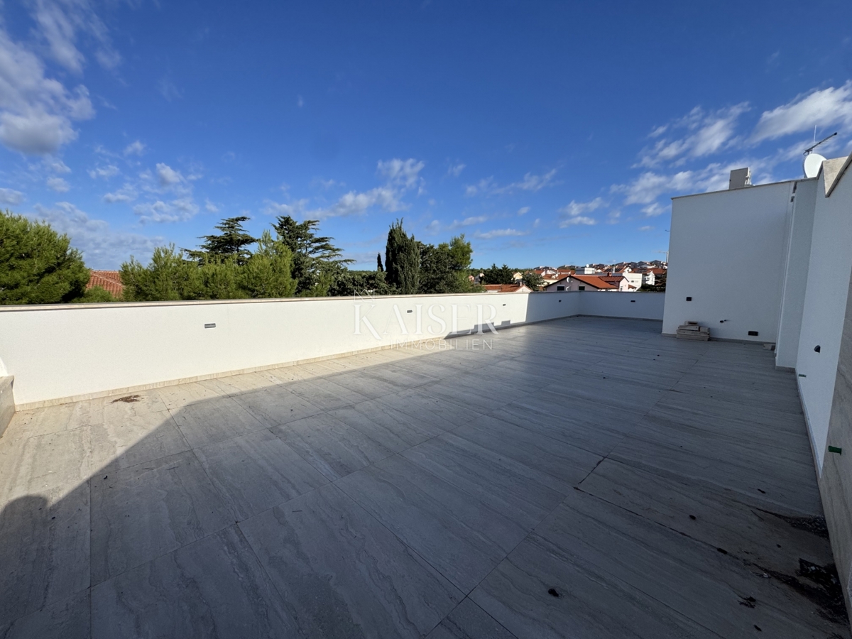 Zara, Diklo - Lussuoso attico arredato (103m2) a 70 m dalla spiaggia