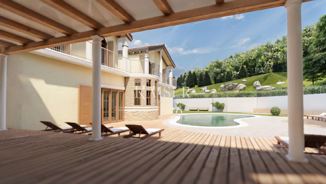 Istria - Laurana, hotel con 12 camere, wellness, spa in fase di completamento