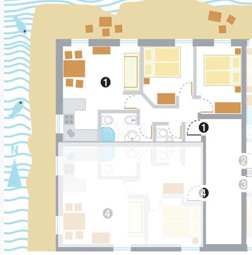 Istria, Rovigno - appartamento unico di 50m2 a pochi passi dal mare